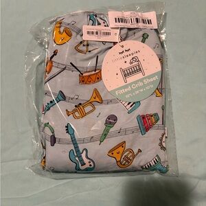 Little Sleepies Musical Instrument Crib Sheet - Play Again